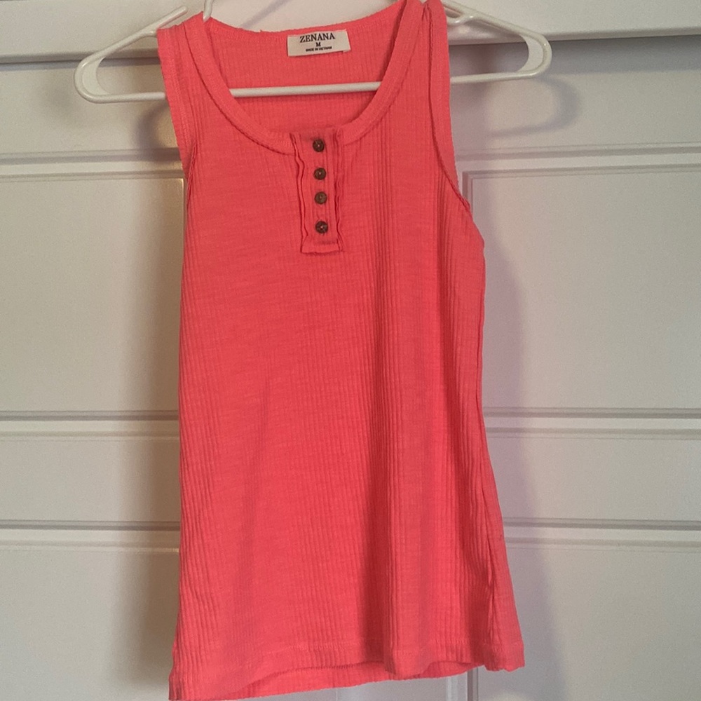 Never worn pink tank top